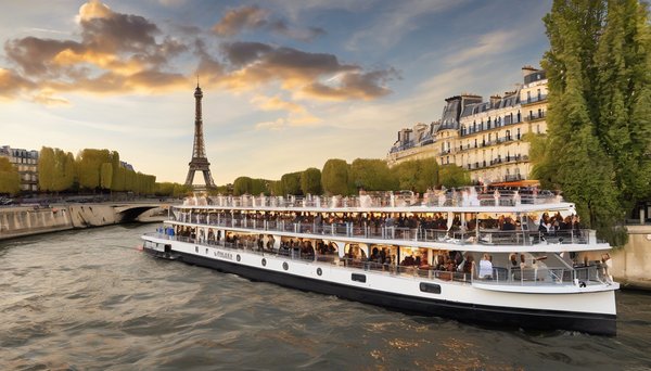 Découvrez le plaisir d'un restaurant croisière à paris